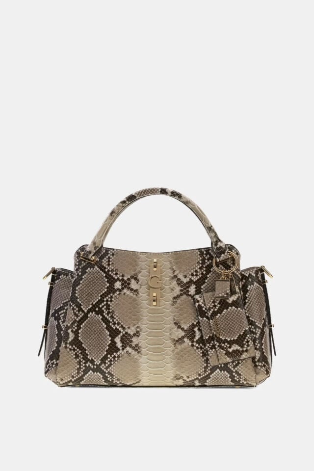 Guess Yvonne Hayvan Desenli El Çantası