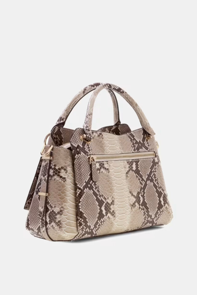 Guess Yvonne Hayvan Desenli El Çantası