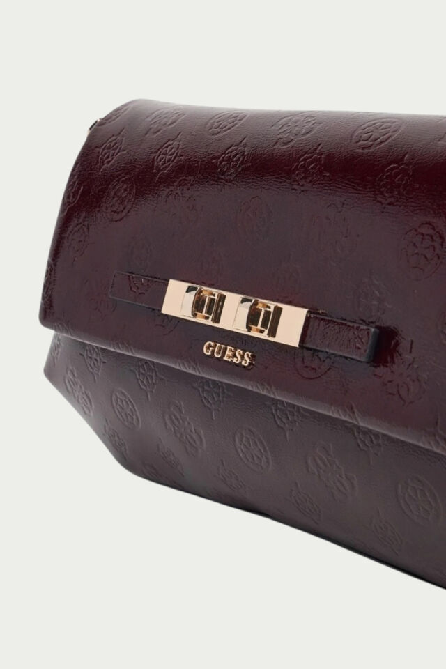 Guess Carmella Çanta Bordo