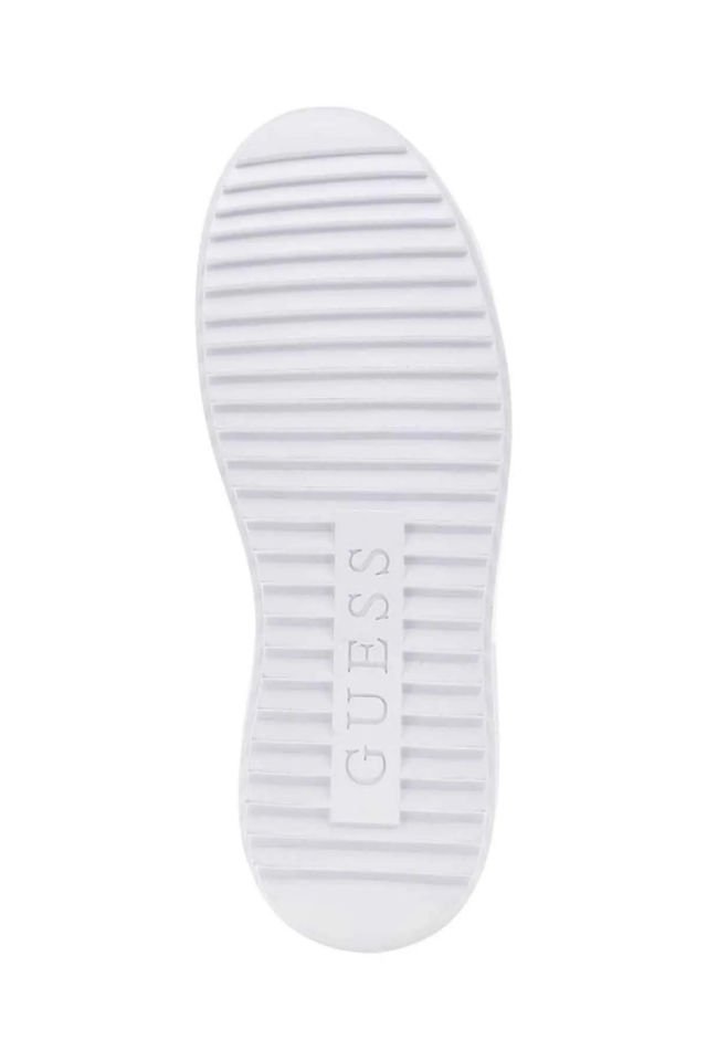 Guess Denesa Deri Karışımlı Sneaker Beyaz
