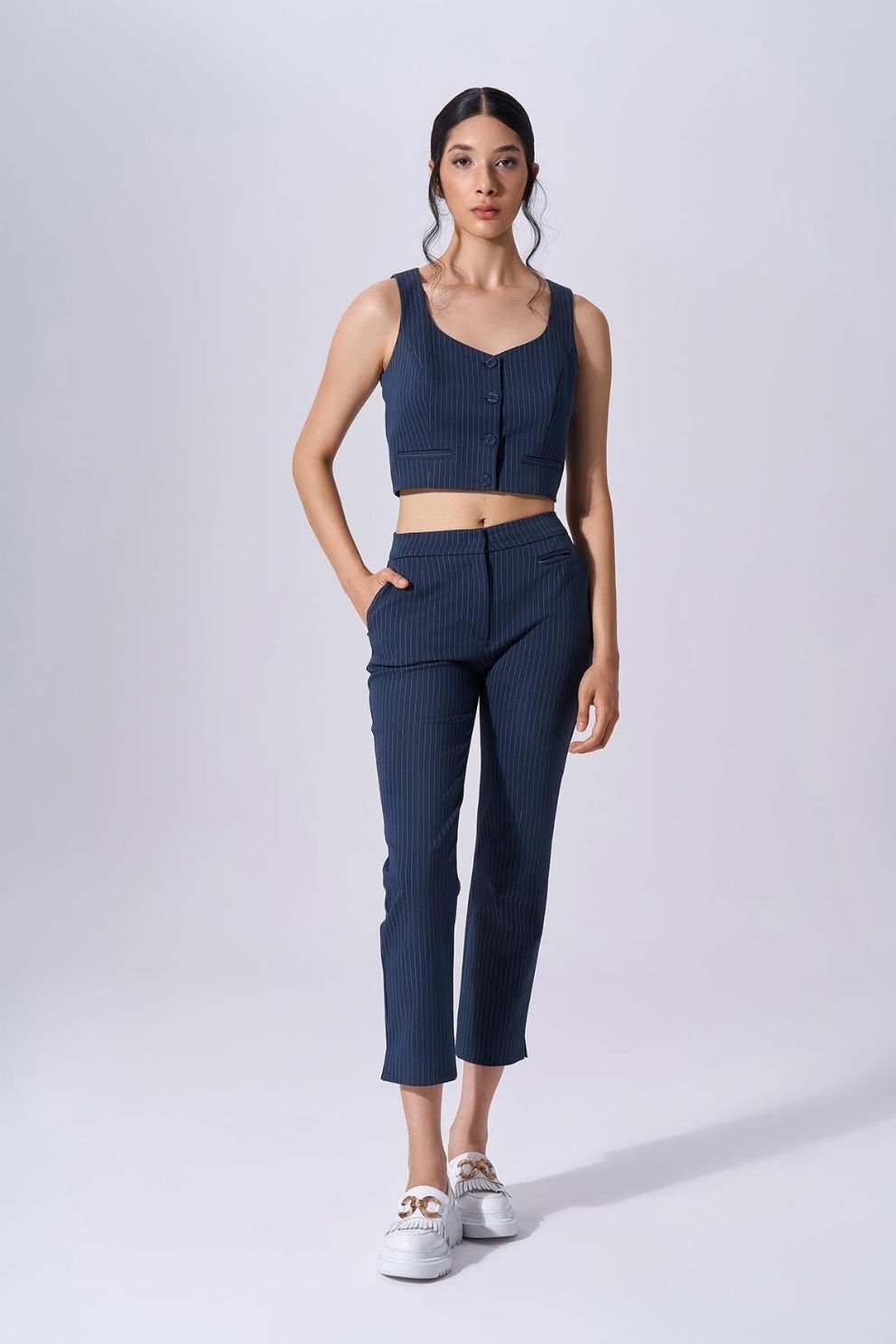 Naar Pantolon Lacivert