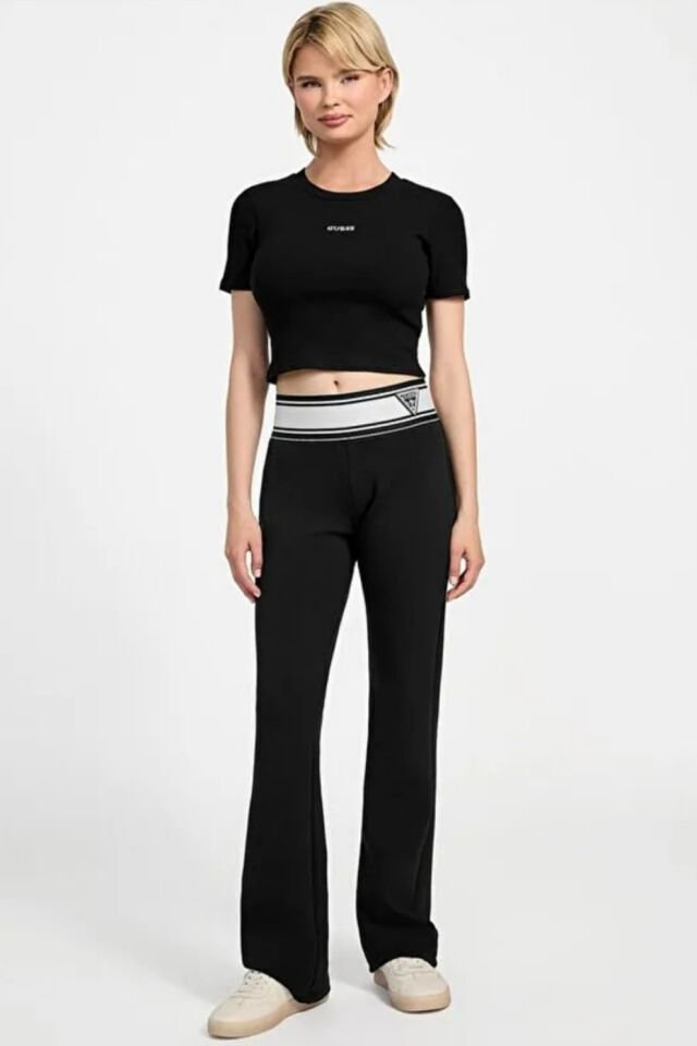 Guess Carla Kadın Aktif Top Siyah