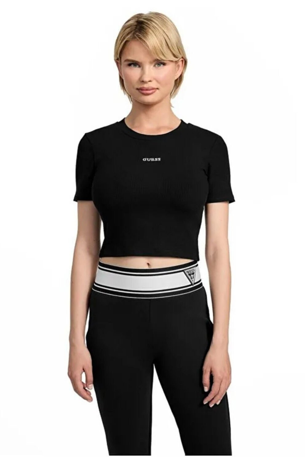 Guess Carla Kadın Aktif Top Siyah