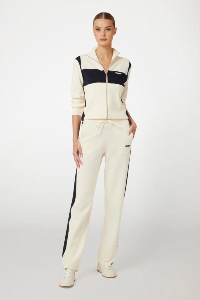 Guess Teknik Bootcut Pantolon Krem