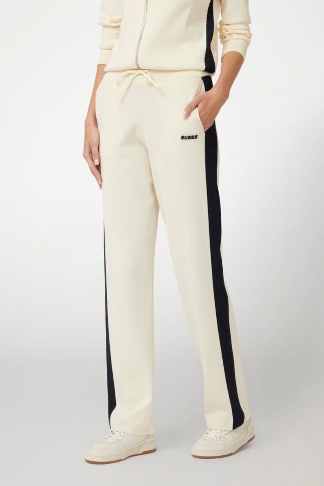 Guess Teknik Bootcut Pantolon Krem