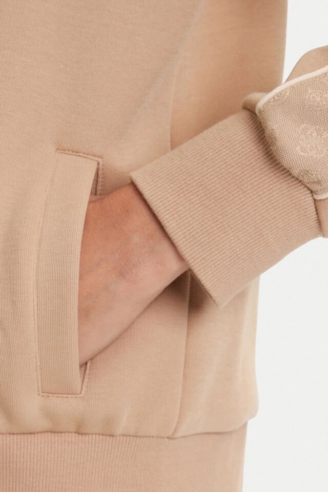 Guess Kapüşonlu Fermuarlı Sweatshirt