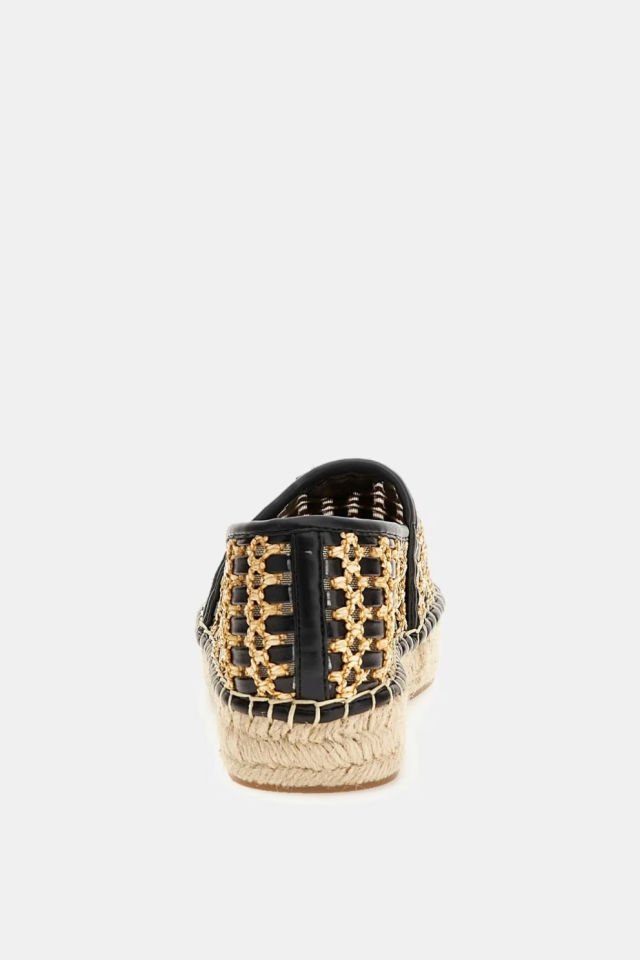 Guess Hasır Desenli Babet Siyah