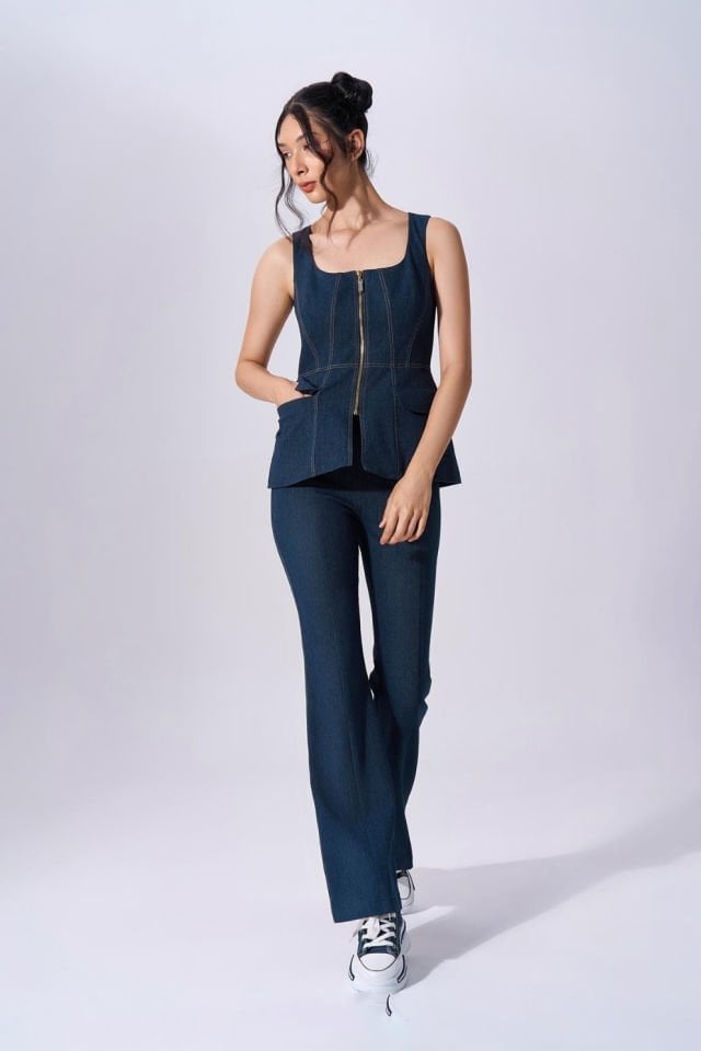 Naar Pantolon Lacivert