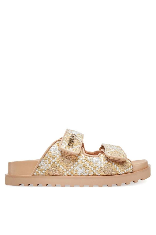 Guess Fadelizz Terlik Krem