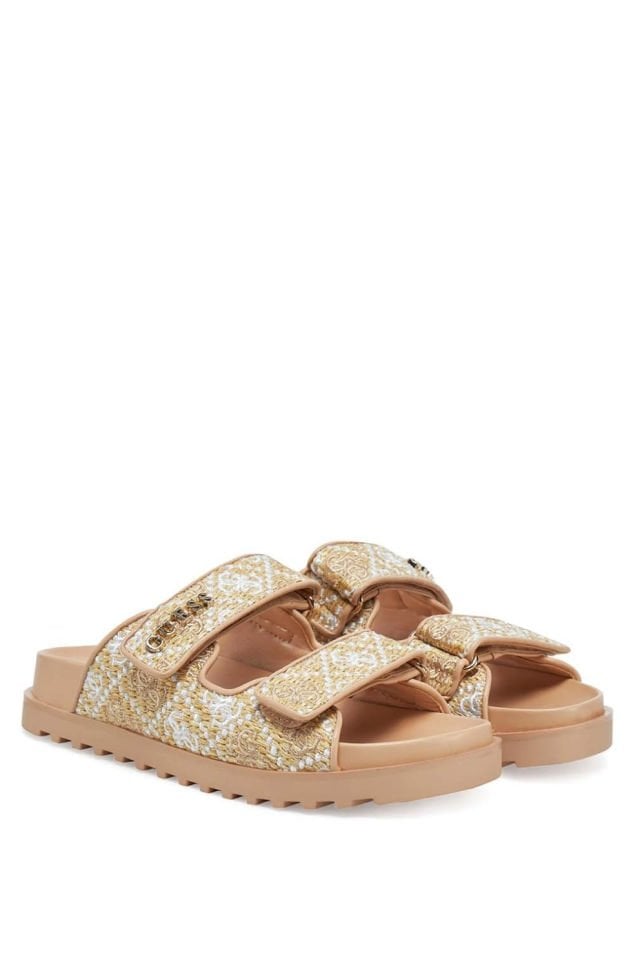 Guess Fadelizz Terlik Krem