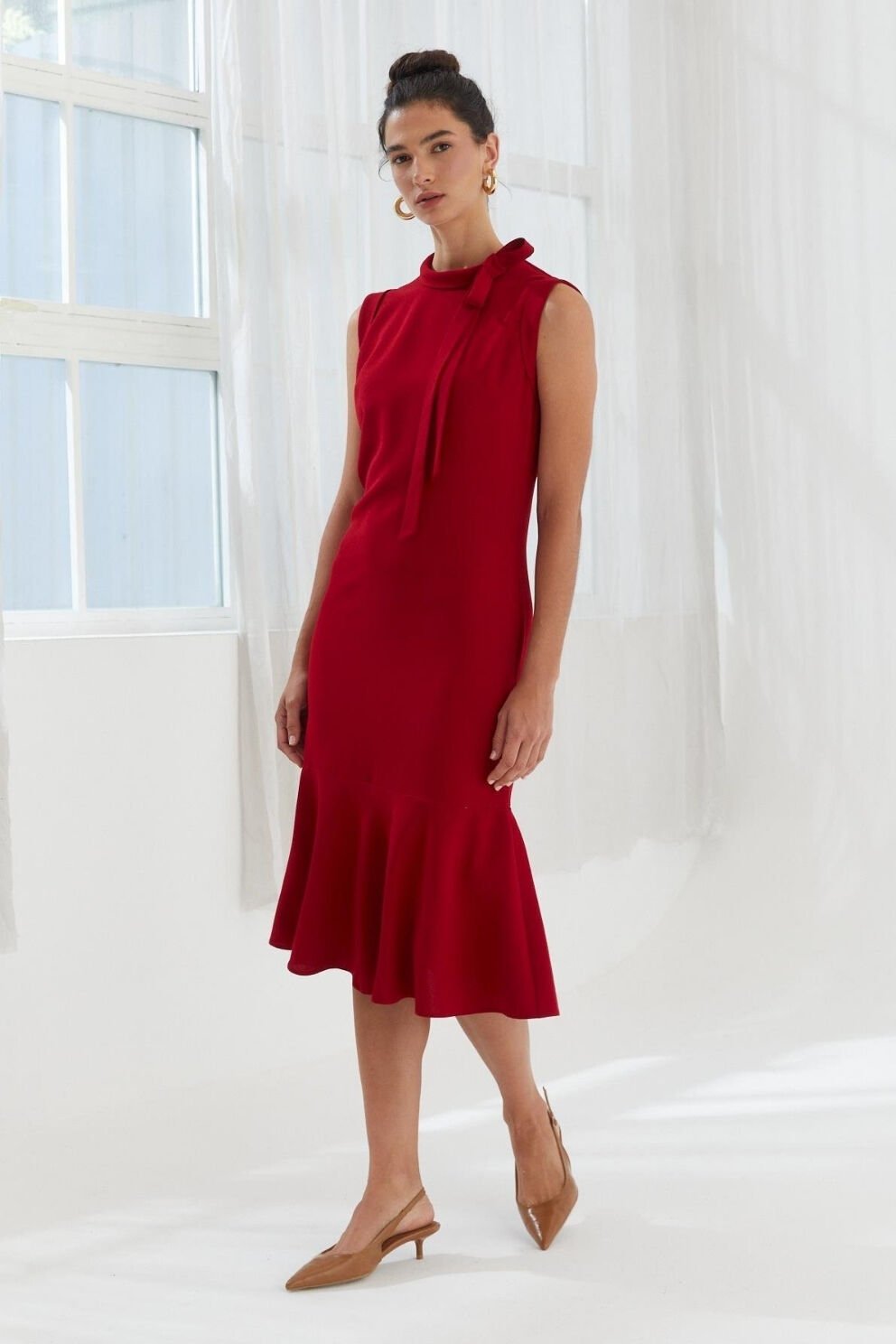 Naar Elbise Kırmızı