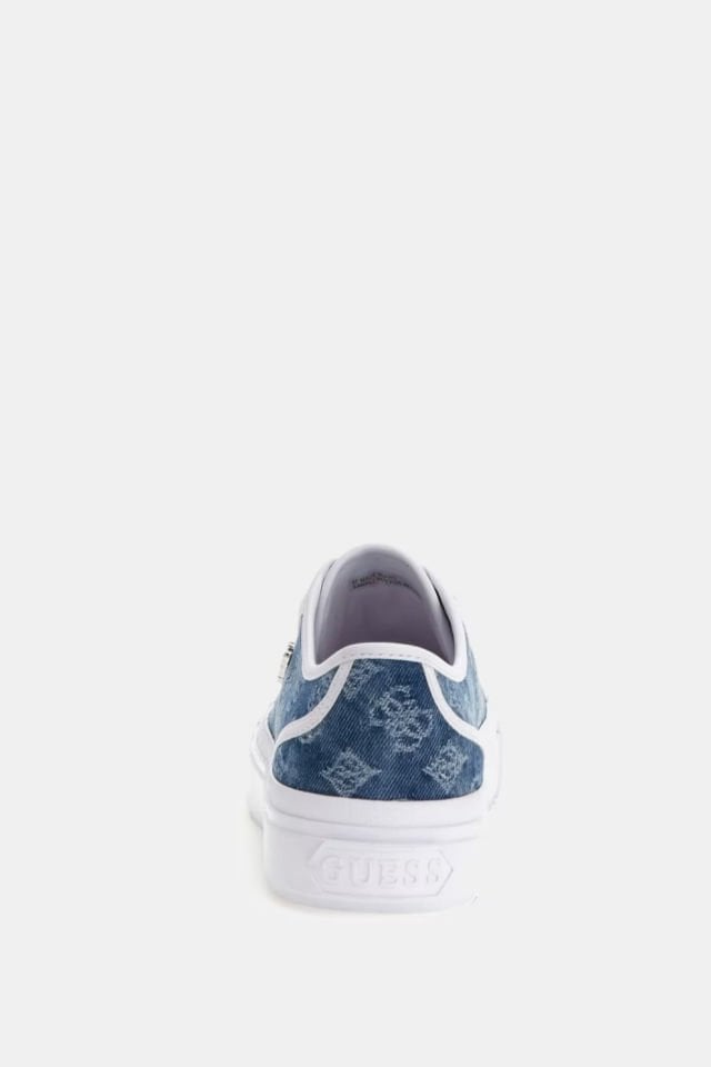 Guess Jelexa 4G ve Peony Logolu Sneaker Mavi