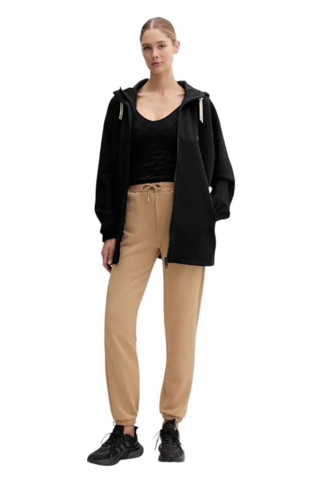 Guess Activewear Normal Kesim Kadın Ceket Siyah