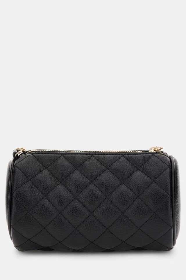 Guess Zincir Saplı Makyaj Çantası Siyah