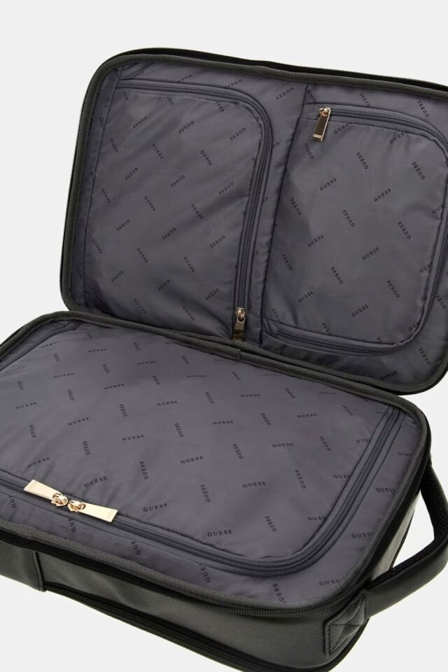 Guess Norom Saffiano Sırt Çantası Siyah