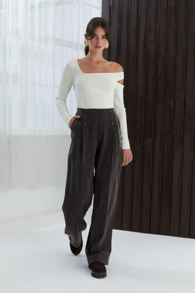 Naar Pantolon Kahverengi