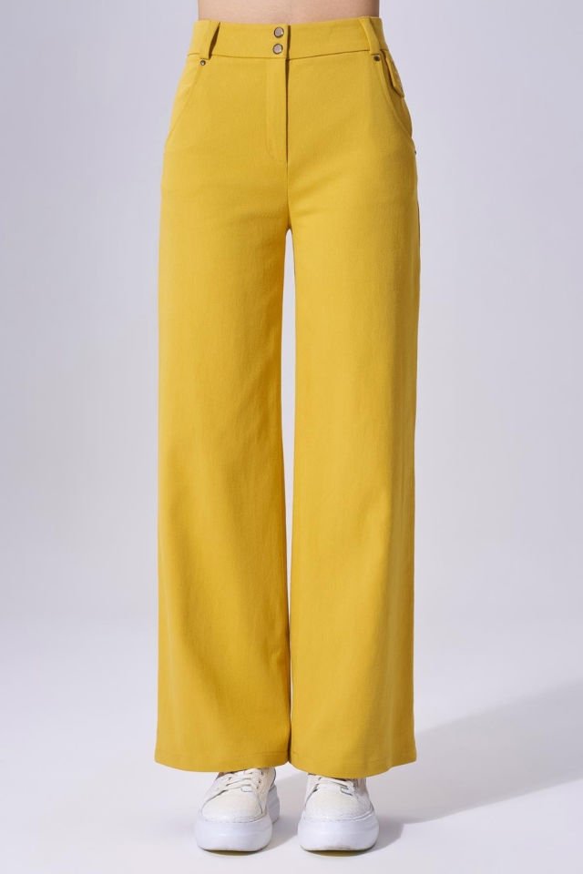 Naar Pantolon Koyu Sarı