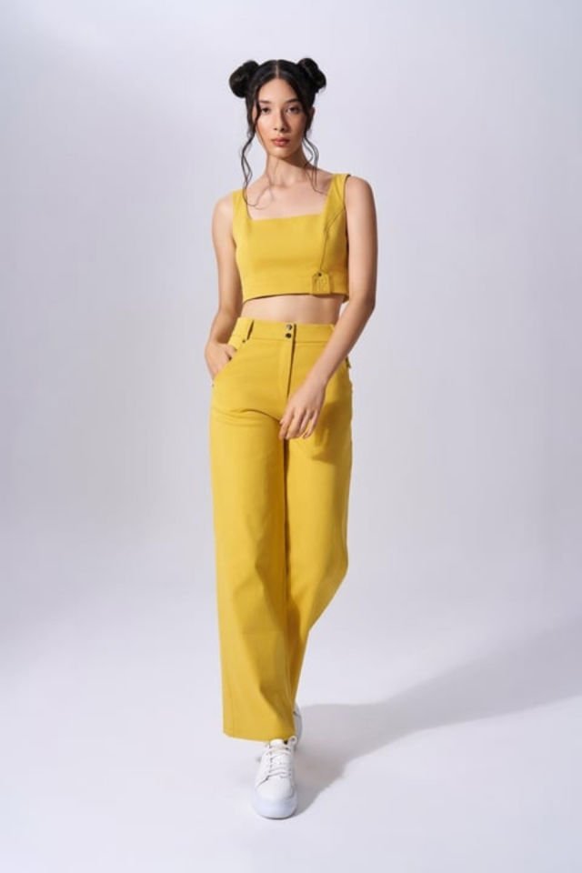 Naar Pantolon Koyu Sarı