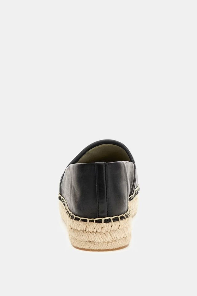 Guess Jolandon Üçgen Logolu Espadril Siyah