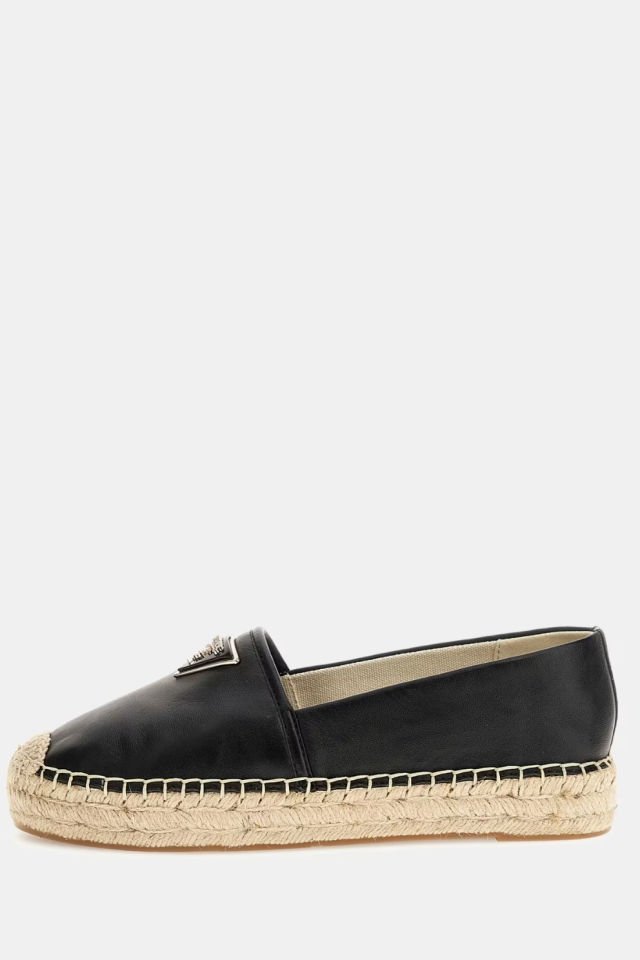 Guess Jolandon Üçgen Logolu Espadril Siyah