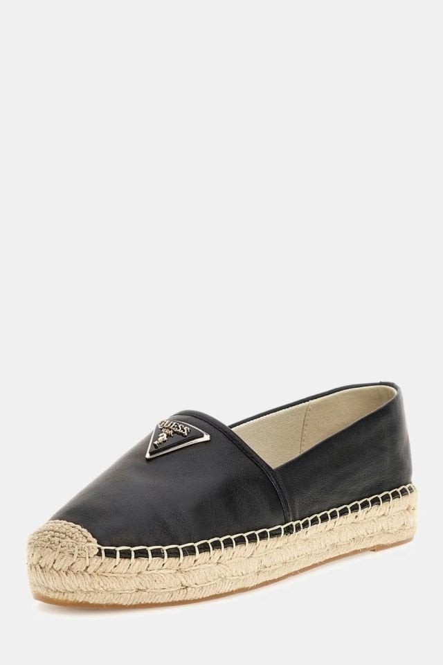 Guess Jolandon Üçgen Logolu Espadril Siyah