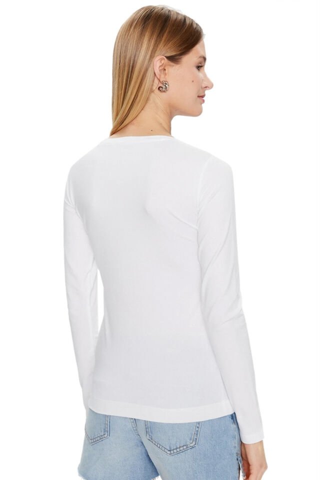 Guess Kadın Bluz Beyaz