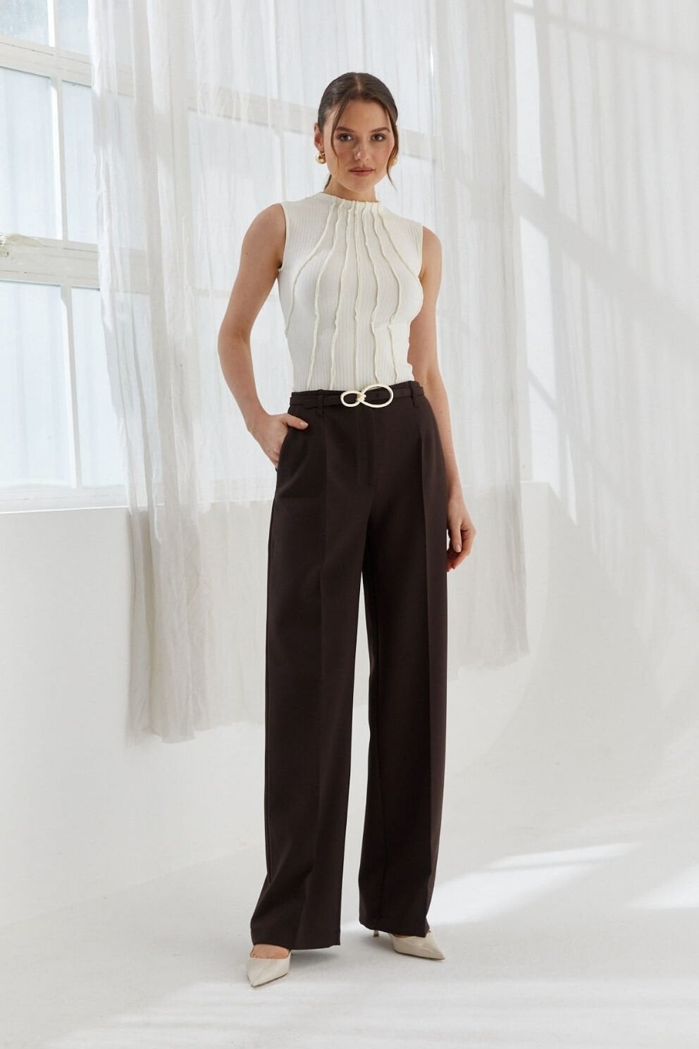 Naar Pantolon Kahverengi