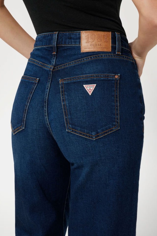 Guess Yünlü Jean Mavi