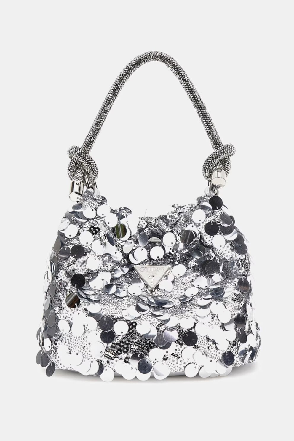 Guess Holiday Shine Mini El Çantası Gümüş