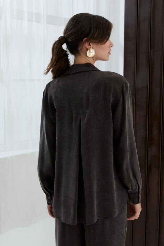 Naar Gömlek Kahverengi