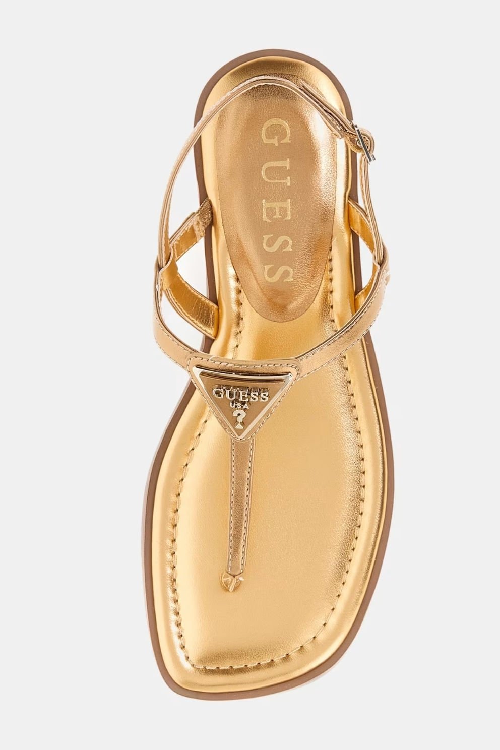 Guess Rainey Lame Parmak Arası Sandalet Bonz