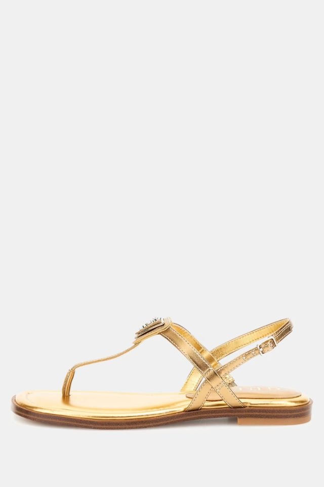 Guess Rainey Lame Parmak Arası Sandalet Bonz