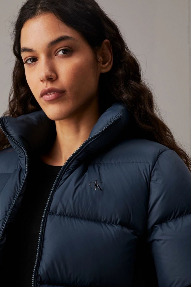 Calvin Klein Şişme Mont Mürekkep Mavisi