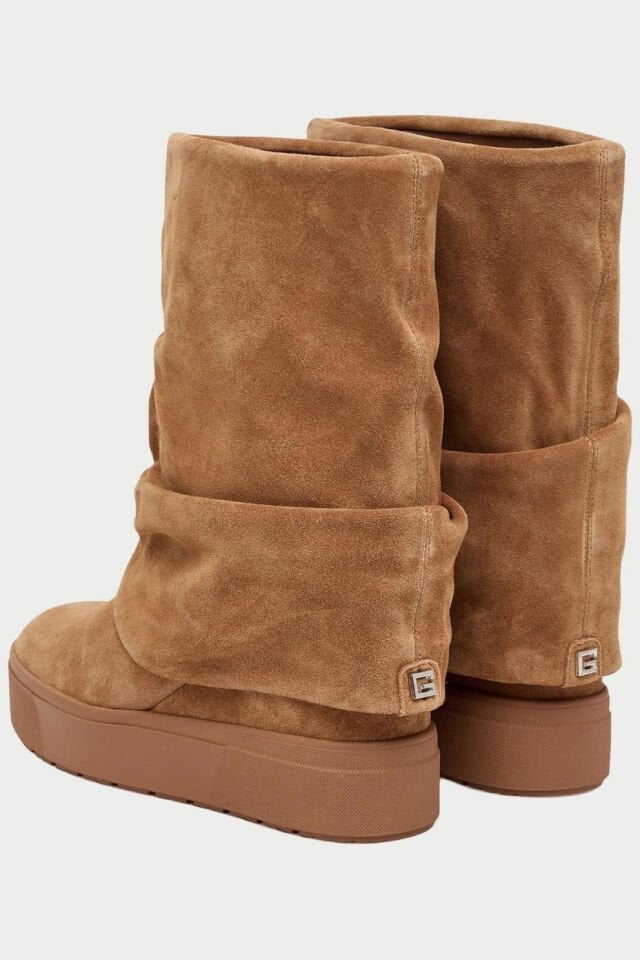 Guess Kadın Guinna Kahverengi Bilek Botları