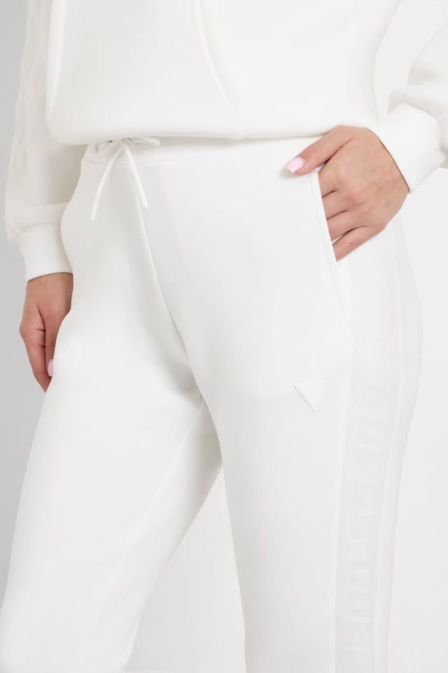 Guess Jogger Pantolon Krem Rengi