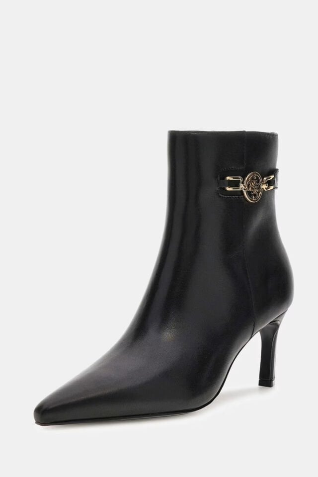 Guess Paislie Hakiki Deri Bot Siyah