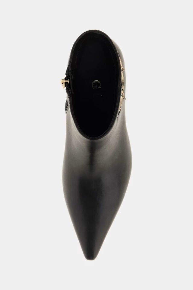 Guess Paislie Hakiki Deri Bot Siyah