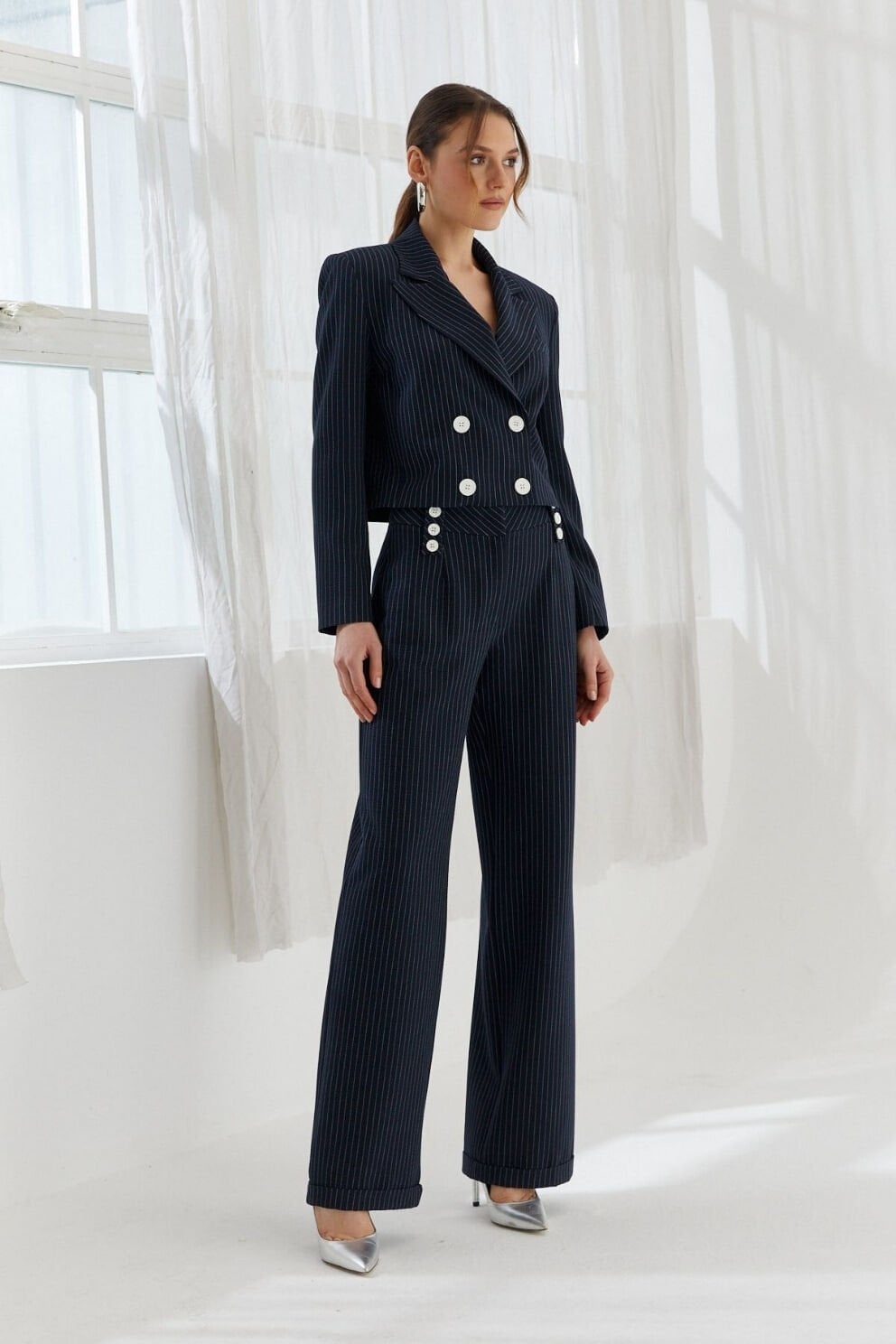 Naar Pantolon Lacivert