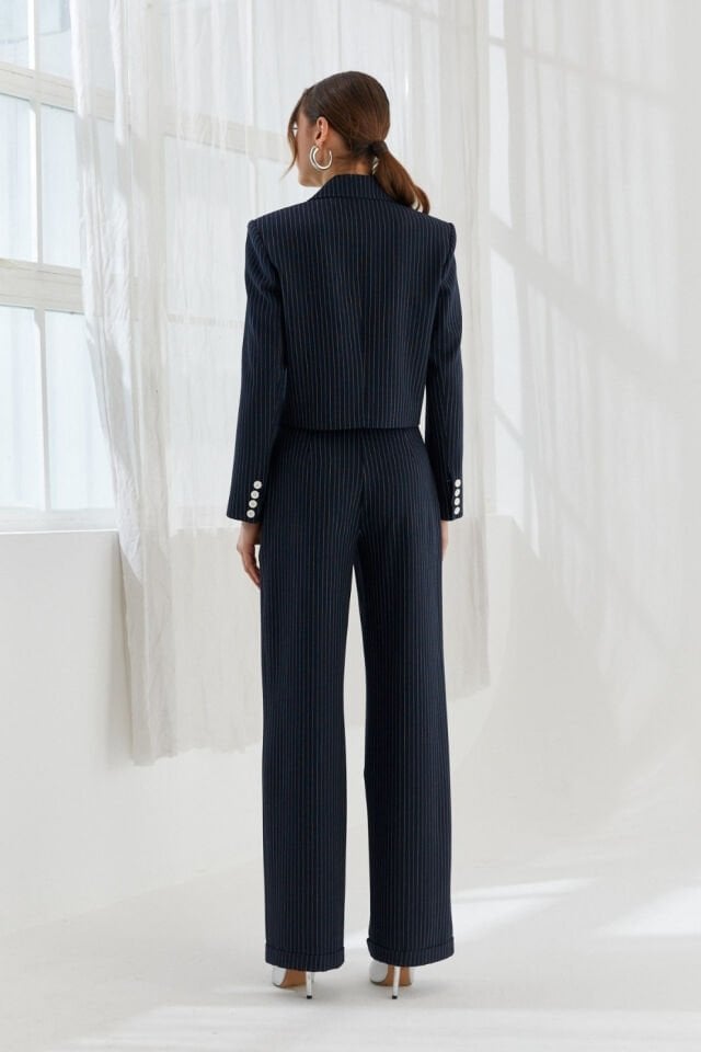 Naar Pantolon Lacivert