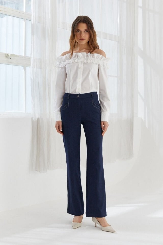 Naar Pantolon Lacivert