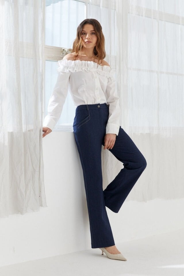 Naar Pantolon Lacivert