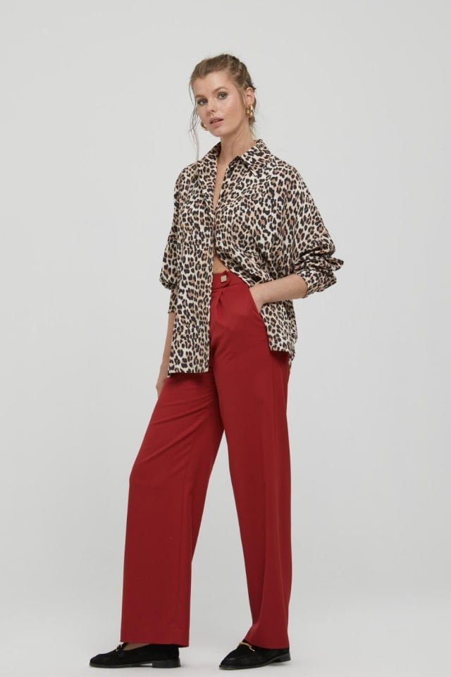 Naar Pantolon Kırmızı