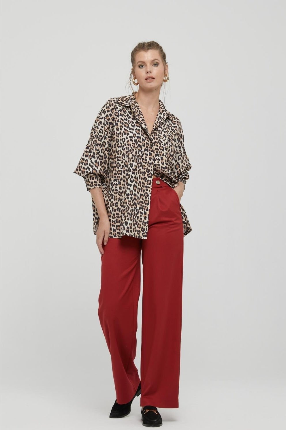 Naar Pantolon Kırmızı