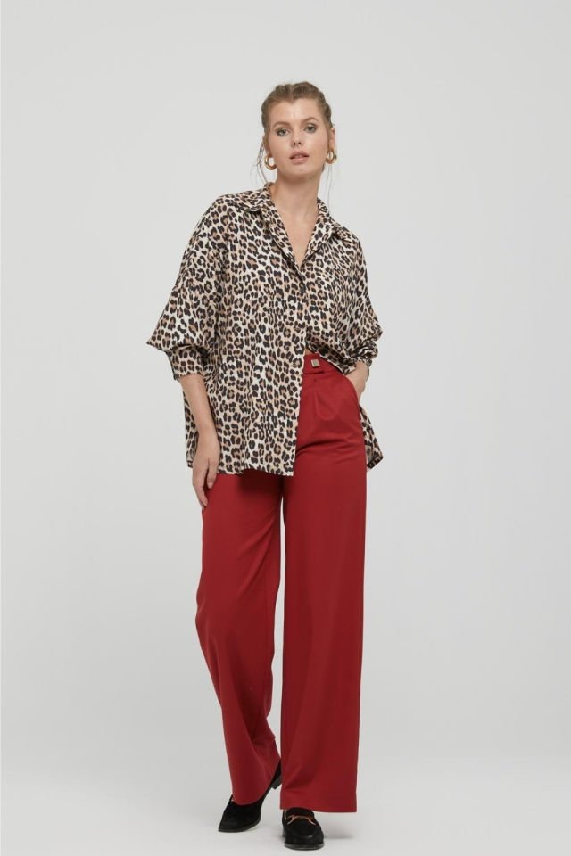 Naar Pantolon Kırmızı