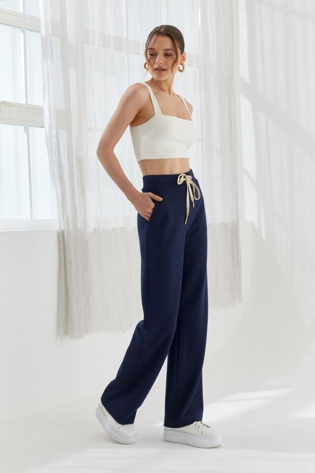 Naar Pantolon Lacivert