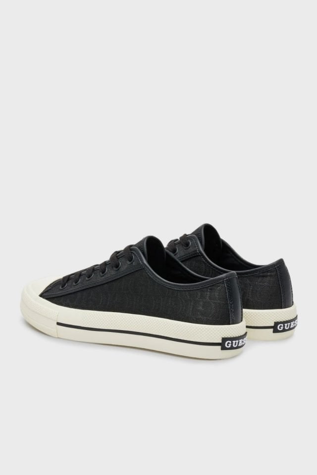 Guess Carey Desenli Sneaker Siyah