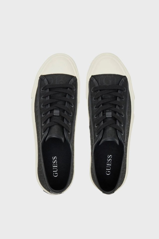 Guess Carey Desenli Sneaker Siyah