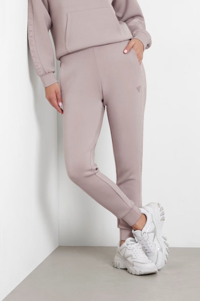 Guess Jogger Pantolon Toz Pembe