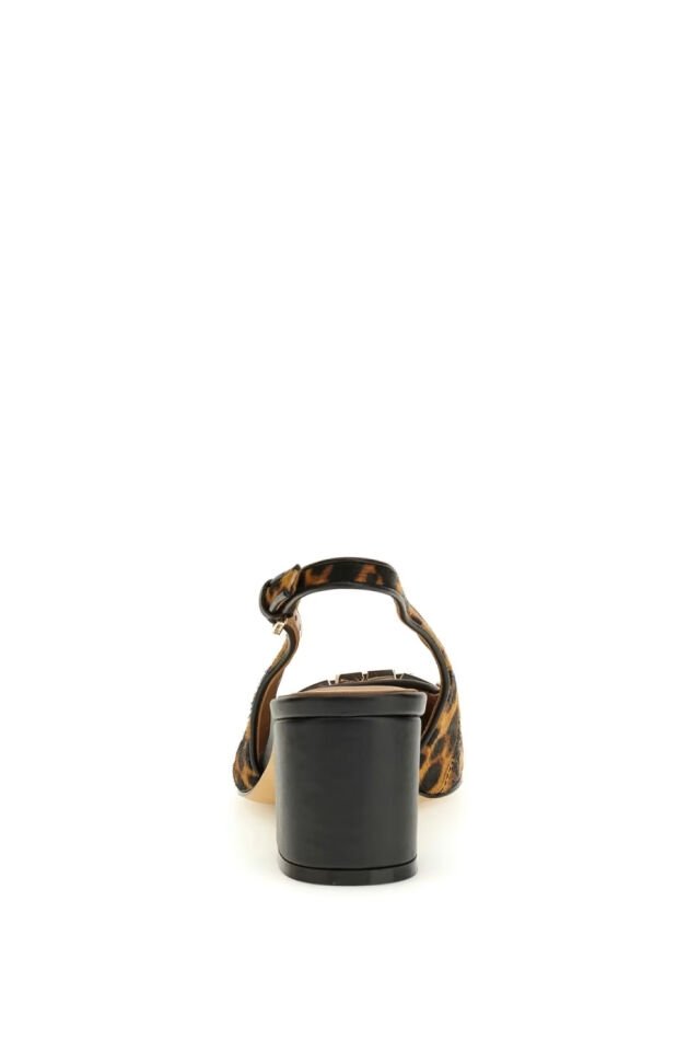 Guess Calidely Hayvan Desenli Topuklu Ayakkabı