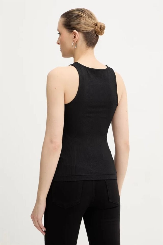 Guess  Fitilli Örgü Üst Siyah